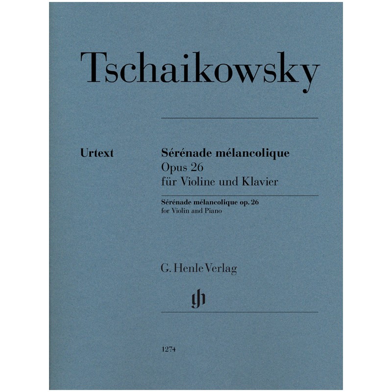 SERENADE MELANCOLIQUE OP.26