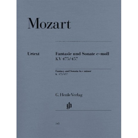 FANTASIE UND SONATE C-MOLL KV.475/457