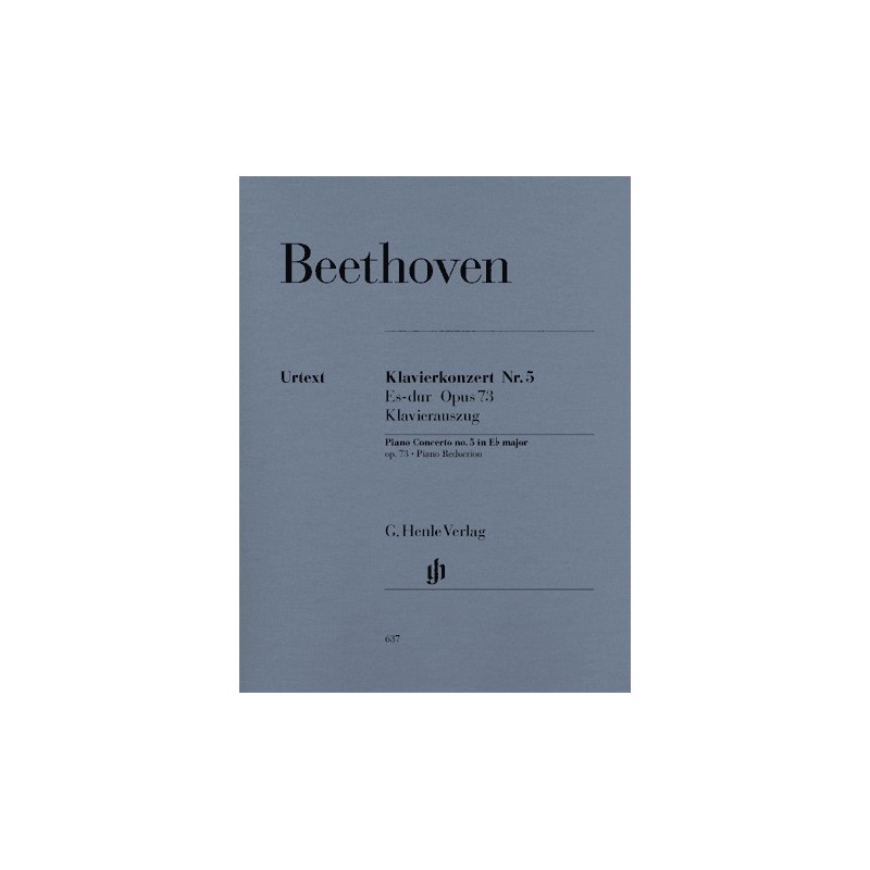 KLAVIERKONZERT 5 OP 73