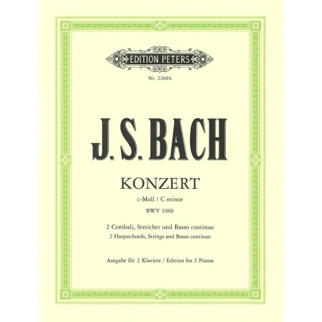 DOUBLE CONCERTO C BWV 1060