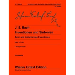 INVENTIONEN UND SINFONIEN BWV 772-801 (LEISINGER/J