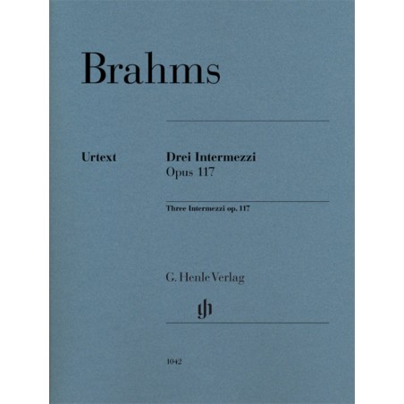3 INTERMEZZI B MOLL-CIS DUR-ES DUR OP117