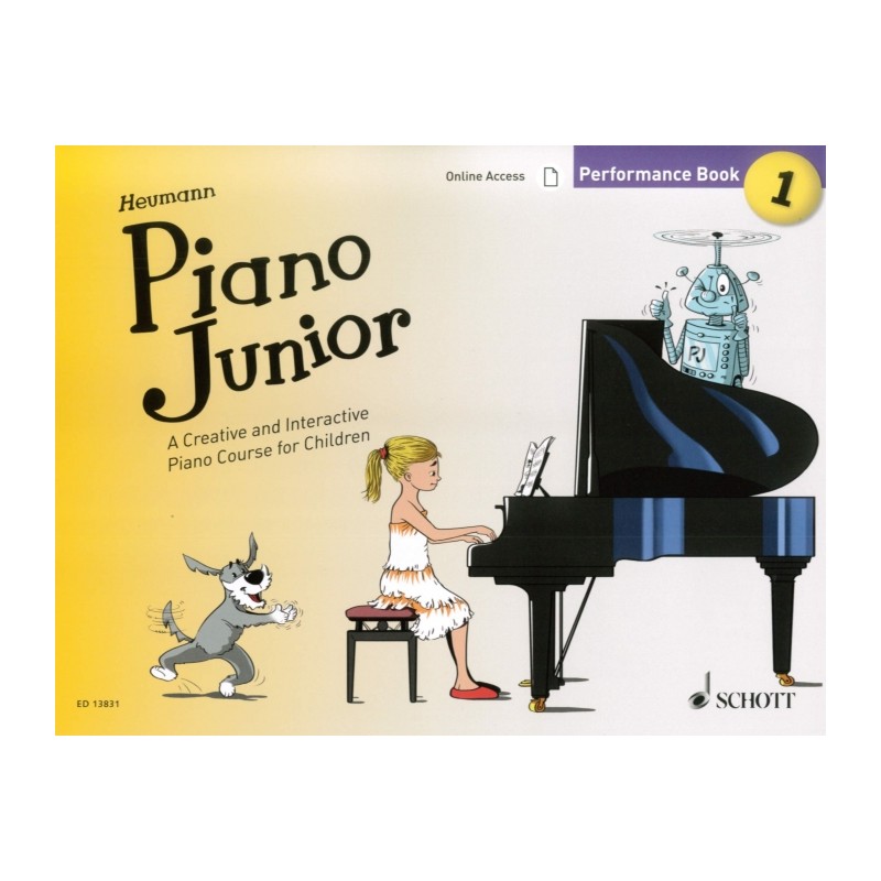 PIANO JUNIOR PERFORMANCE BOOK 1