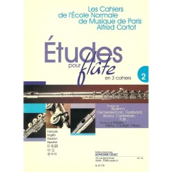 ETUDES POUR FLUTE VOL.2