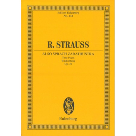 ALSO STRACH ZARATHUSTRA