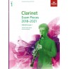 CLARINET EXAM PIECES 2018-2021 GRADE 1