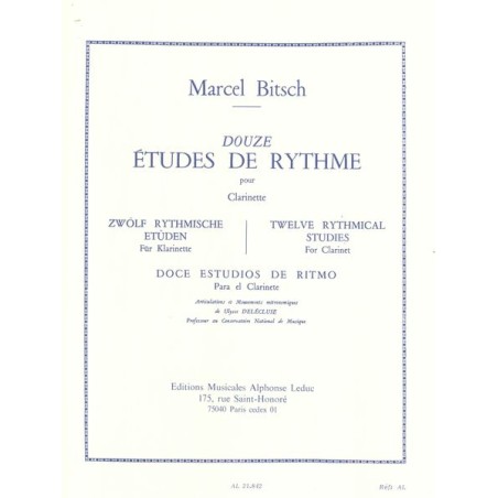 12 ETUDES DE RYTHME