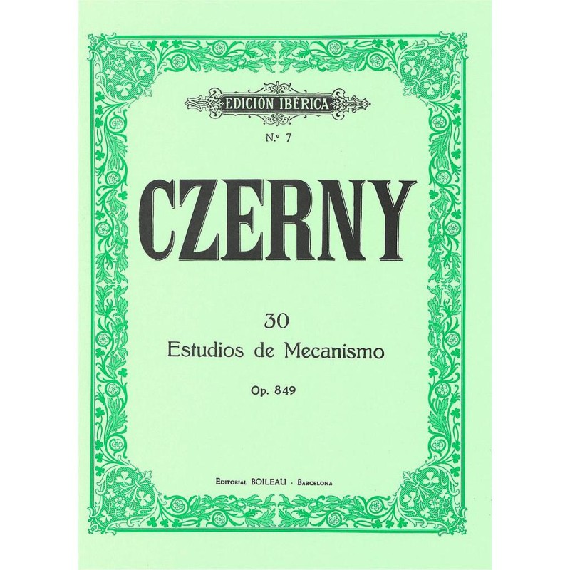 30 ESTUDIOS DE MECANISMO OP.849