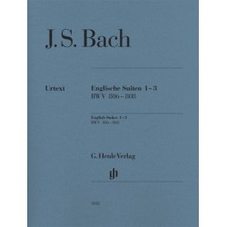 ENGLISCHE SUITEN 1-3 BWV.806-808 (SENSE DIGITACIO)