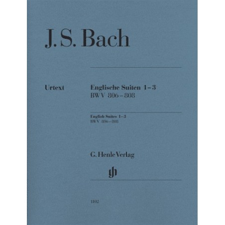 ENGLISCHE SUITEN 1-3 BWV.806-808 (SENSE DIGITACIO)