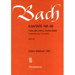 KANTATE 69 LOBE DEN HERRN MEINE SEELE