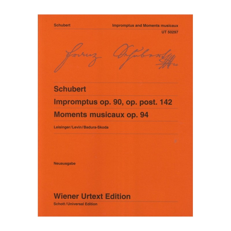 IMPROMPTUS OP.90-142 & MOMENTS MUSICAUX OP.94