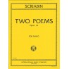 Two Poems op.32