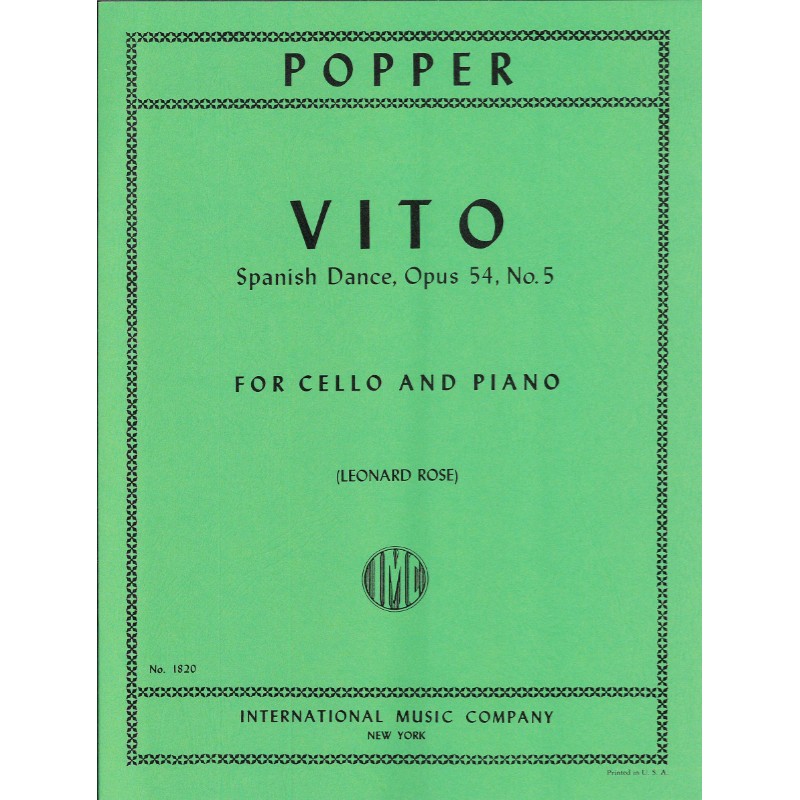 Vito. Spanish Dance op.54/5