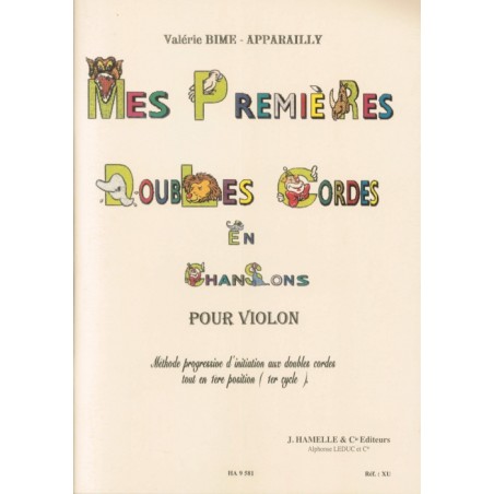 MES PREMIERES DOUBLES CORDES EN CHANSONS