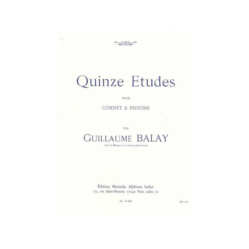 Quinze  Etudes