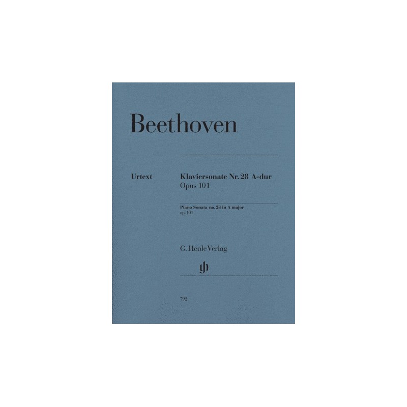 KLAVIERSONATE 28 A-DUR OP.101