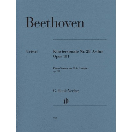 KLAVIERSONATE 28 A-DUR OP.101
