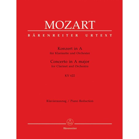 KLARINETTENKONZERT KV.622 A-DUR (LA)