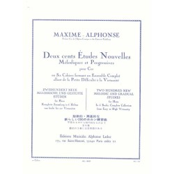 200 ETUDES NOUVELLES 1