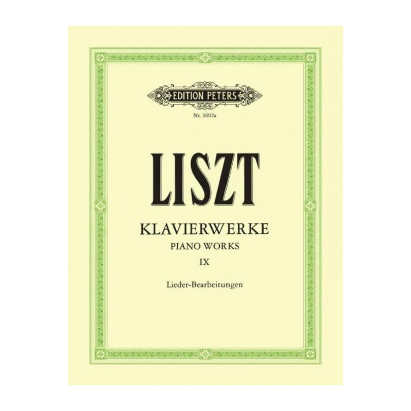 PIANO WORKS VOL 9