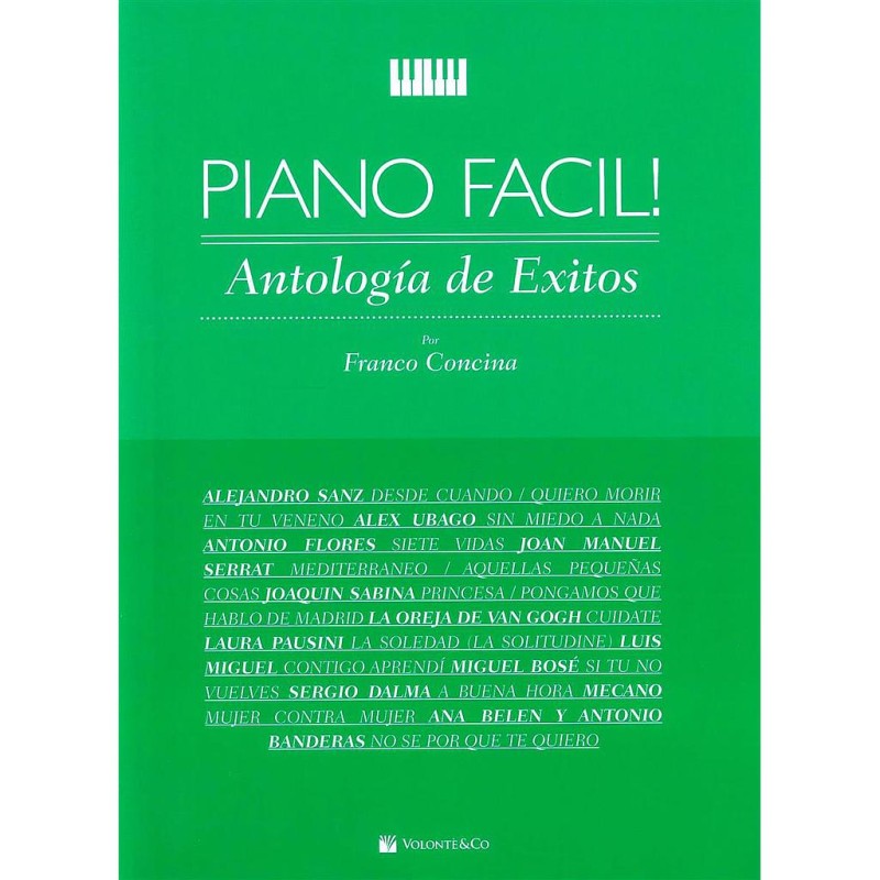 PIANO FACIL! ANTOLOGIA DE EXITOS