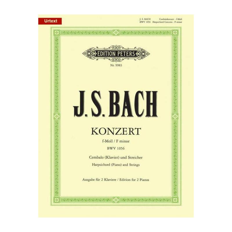 KONZERT F-MOLL BWV 1056