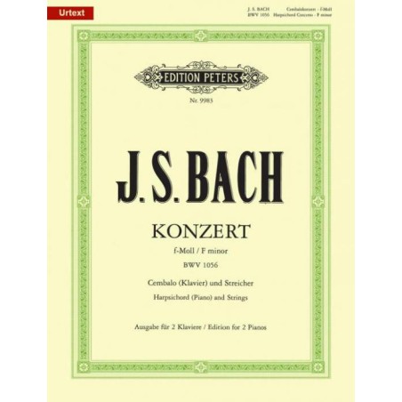 KONZERT F-MOLL BWV 1056