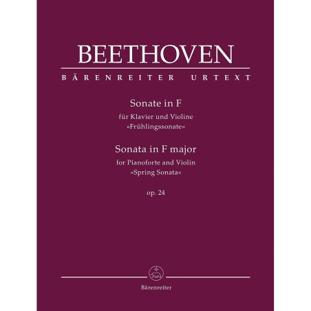 Sonata in F "Spring Sonata" op.24