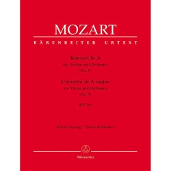 VIOLINKONZERT 5 A-DUR KV.219