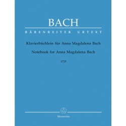 KLAVIERBUCHLEIN FUR ANNA MAGDALENA BACH