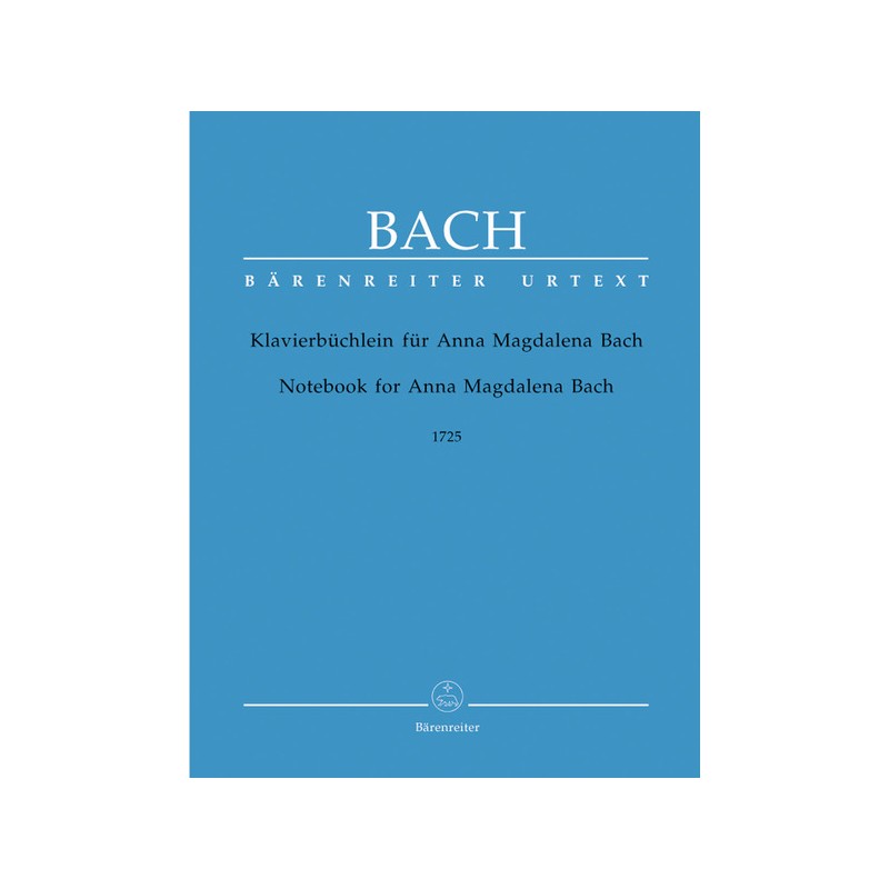 KLAVIERBUCHLEIN FUR ANNA MAGDALENA BACH