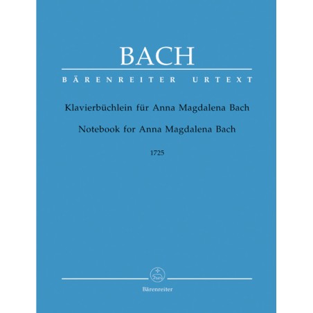 KLAVIERBUCHLEIN FUR ANNA MAGDALENA BACH