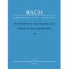KLAVIERBUCHLEIN FUR ANNA MAGDALENA BACH