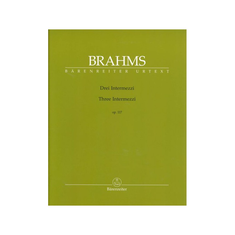 3 INTERMEZZI OP.117