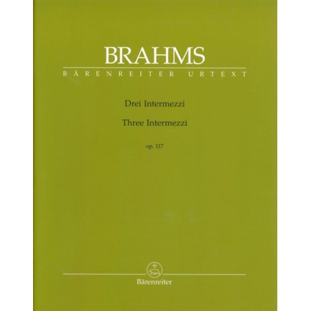3 INTERMEZZI OP.117