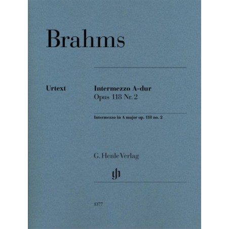 INTERMEZZO A-DUR OP.118/2