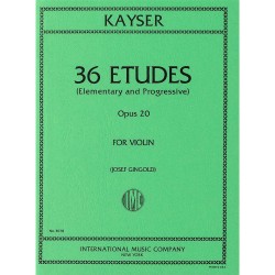 36 ELEMENTARY AND PROGRESSIVE STUDIES OP.20