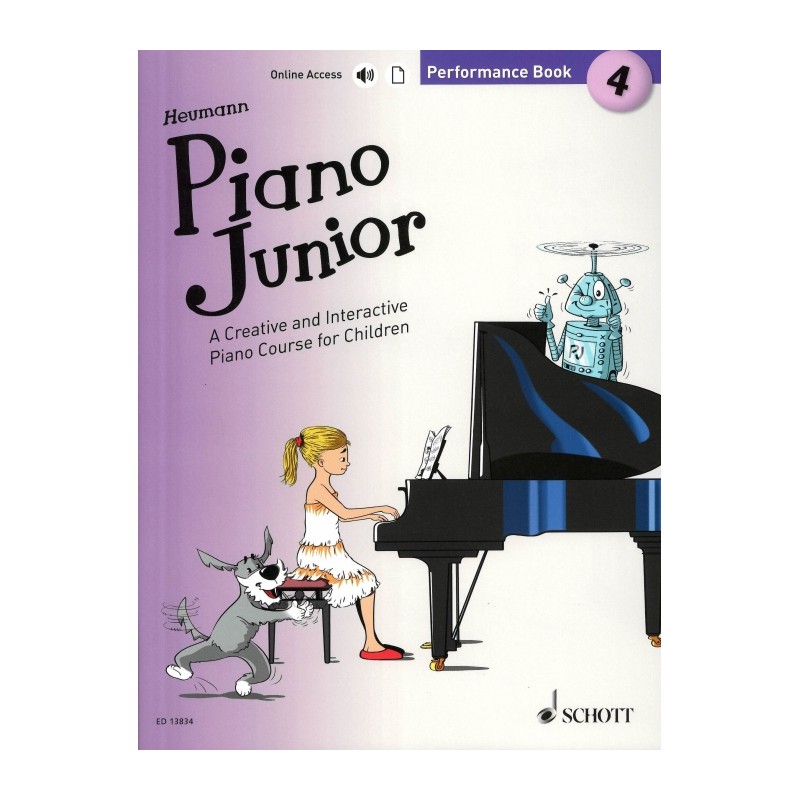 PIANO JUNIOR PERFORMANCE BOOK 4
