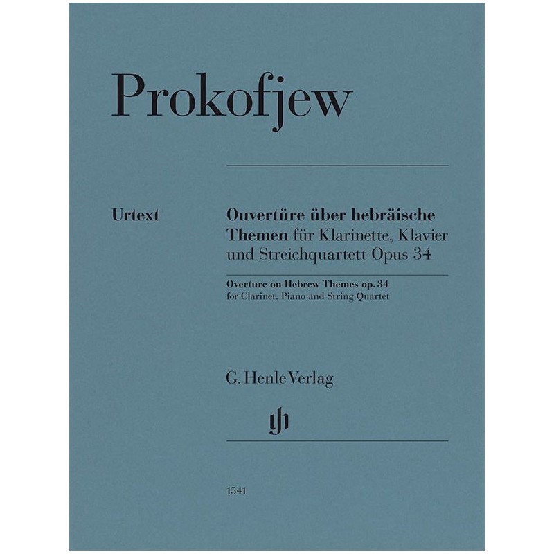 Ouverture uber hebraische Themen op.34
