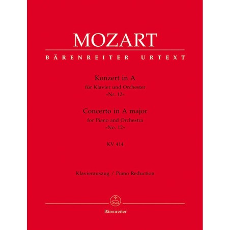 KONZERT 12 A-DUR KV.414