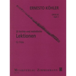 20 LEICHTE UND MELODISCHE LEKTIONEN OP.93 HEFT 1