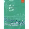 VIOLIN SCALES & ARPEGGIOS (FROM 2012) GRADE 6