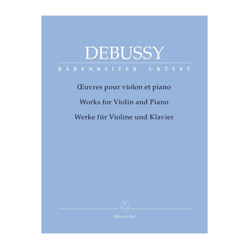 WORKS FOR VIOLIN AND PIANO