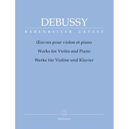 WORKS FOR VIOLIN AND PIANO