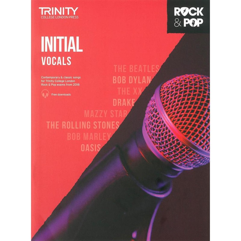 ROCK & POP VOCALS FROM 2018 INITIAL