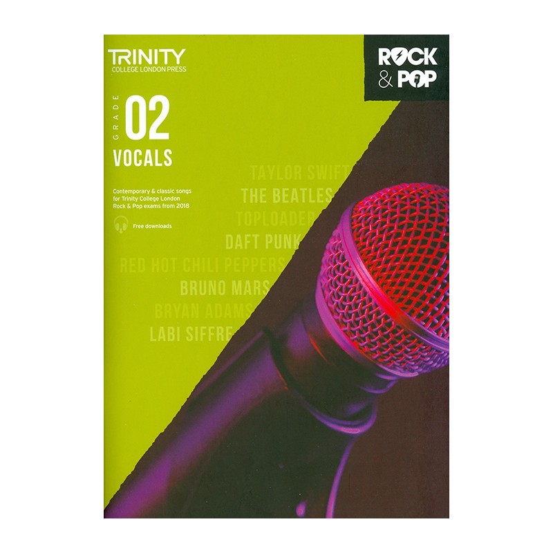 ROCK & POP VOCALS FROM 2018 GRADE 2