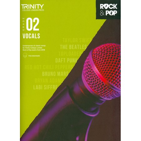 ROCK & POP VOCALS FROM 2018 GRADE 2
