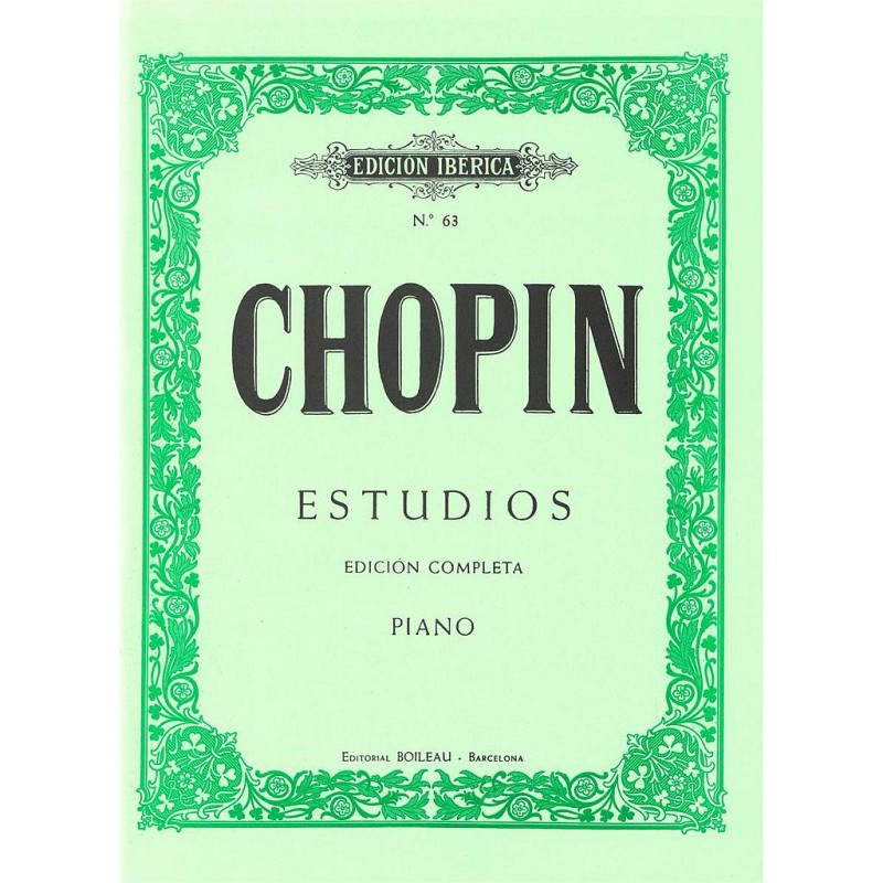 ESTUDIOS. ED.COMPLETA OP.10 Y 25