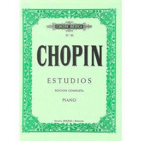 ESTUDIOS. ED.COMPLETA OP.10 Y 25